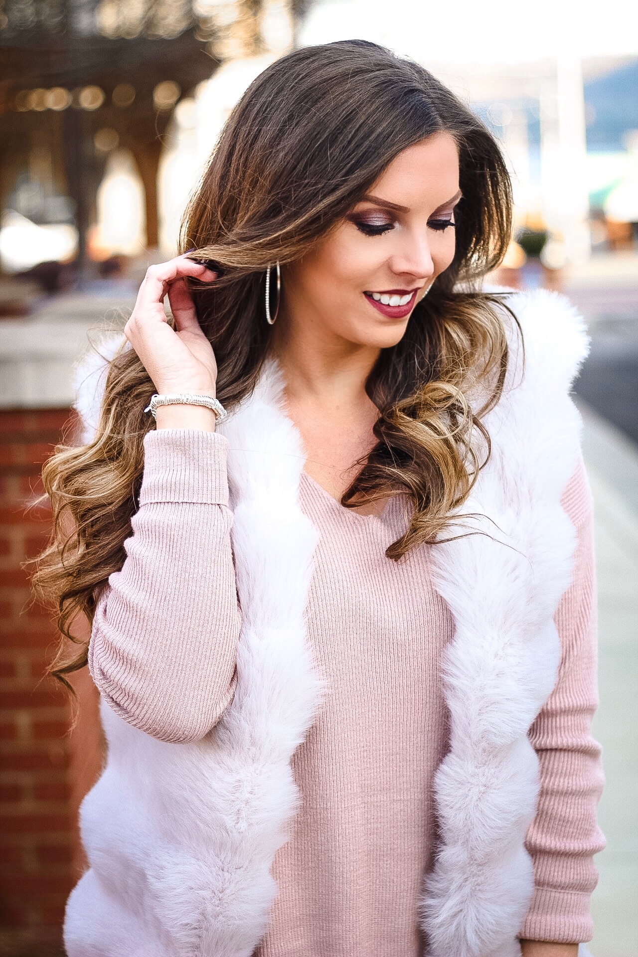 Faux Fur Vest main image 0